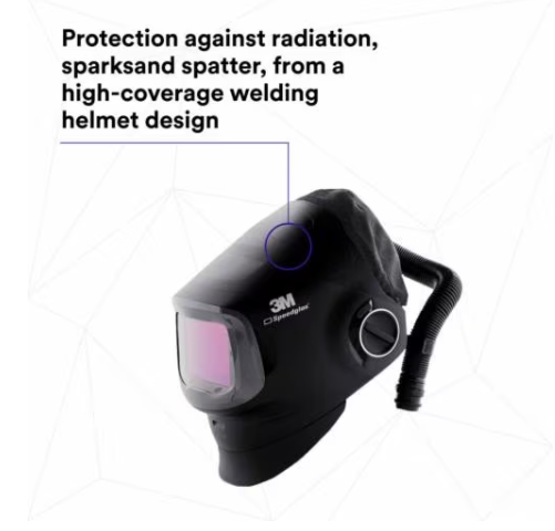 3M Speedglas Heavy-Duty Welding Helmet G5-01 w ADF G5-01VC and 3M Adflo High-Altitude PAPR Assembly, 46-1101-30iVC, 1 EA/Case | No Tax and Free Shipping