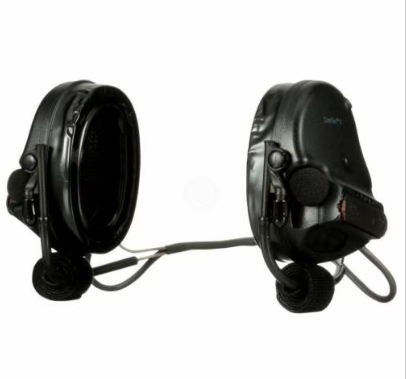 3M PELTOR SwatTac V Hearing Defender Headset MT20H682BB-09 SV Neckband Black