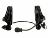 3M PELTOR SwatTac V Headset MT20H682BB-19 SV Neckband, Dual Lead Standard Dynamic Mic NATO Wiring Black