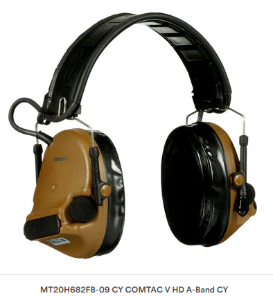 3M™ PELTOR MT20H682FB-09 CY  ComTac™ V Hearing Defender Headset Foldable Coyote Brown | Free Shipping
