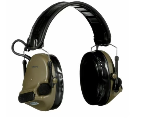 3M™ PELTOR MT20H682FB-09 GN ComTac™ V Hearing Defender Headset Foldable Green | Free Shipping and No Sales Tax