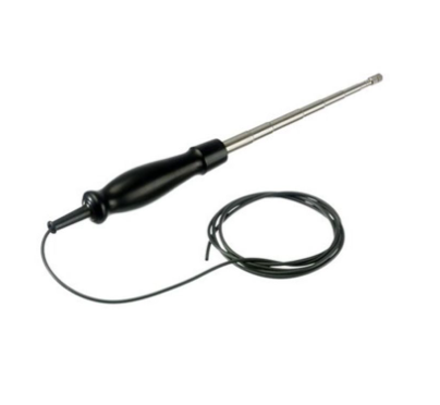Black and silver Draeger 4510546 PROBE STAINLESS TELESCOPIC 14.5 - 54 INCH on white background