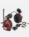 Red and black 3M Peltor Alert M2RX7P3E2-01 FM-Radio Level Dependent Headset Helmet Mount