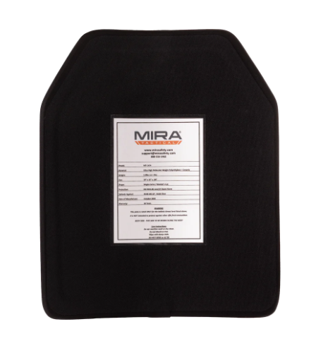 MIRA Safety MT-LVL4 Tactical Level 4 Body Armor Plate | Free Shipping No Sales Tax