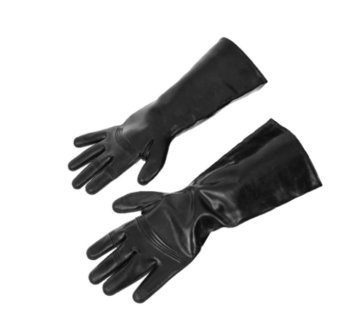 Black MIRA Safety NC-11 Butyl Protective CBRN Gloves