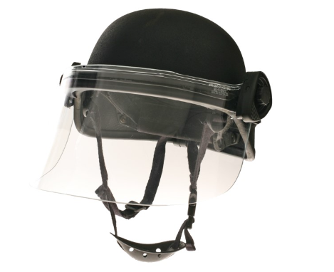 Paulson 5004005 Tactical Face Shield Model DK5-H.150S Field Mount PASGT Helmet Compatibility