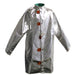 Silver Chicago Protective Apparel 601-ACK 19oz Alumin. Carbon Dupont Kevlar Jacket