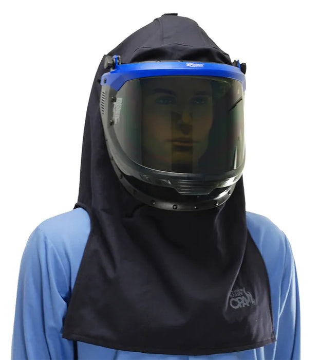 Chicago Protective Apparel SWH-32H3P Arc Flash Hood w/Advanced Lift Front Face Shield | Free Shipping and No Sales Tax