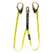 Yellow and gold Guardian 01231 External Shock Lanyard  on white background