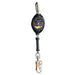 MULTI color Guardian Fall 10950 Velocity Cable SRL 10 Foot (Self Retracting Lifeline) on white background
