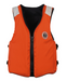 Orange Mustang Survival MV3196 T2 Classic Industrial Flotation Vest  on white background