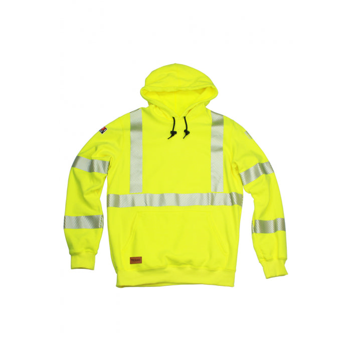 National Safety Apparel Drifire SWSHEHC3 Tecgen FR HI-VIS Hybrid Pullover Sweatshirt
