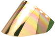 Gold Paulson 2119884 Gold Hard Coated Heat Reflective Face Shield Window on white background