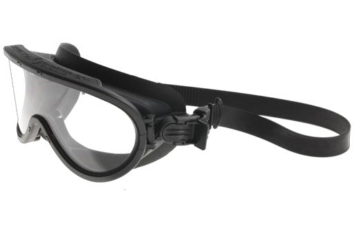 Black and clear Paulson 9601500 A-TAC Wildland Firefighting Goggle Model 510-WSL on white background