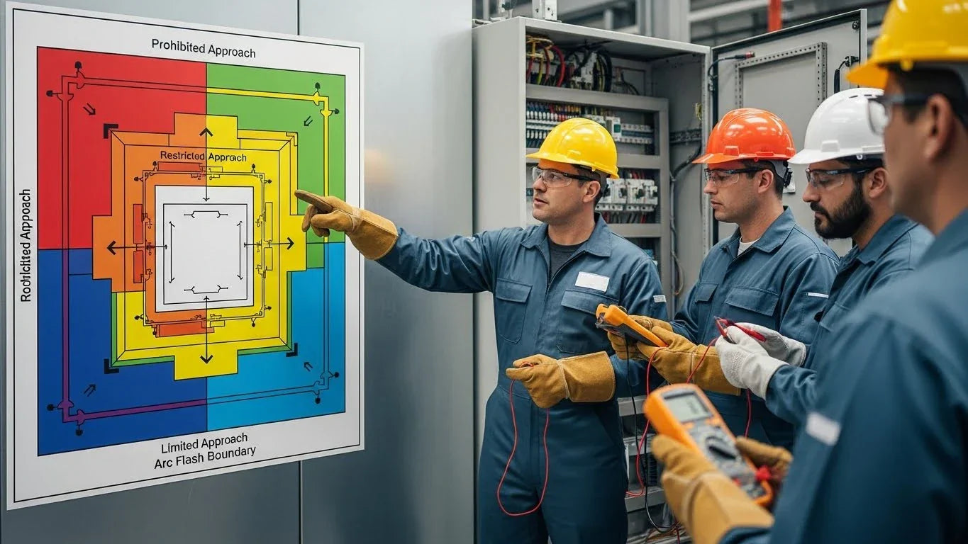 Arc Flash Boundary: Definition, Distance, Chart & Safety
