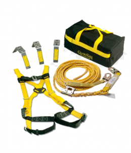 Guardian Fall 00740 Sack of Safety 25 ft Ridge-It Double D Ring