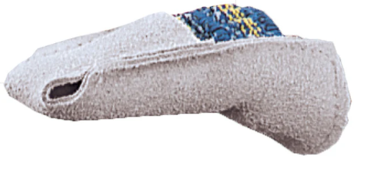 Steel Grip 15958 M Split Leather Finger Guard Large