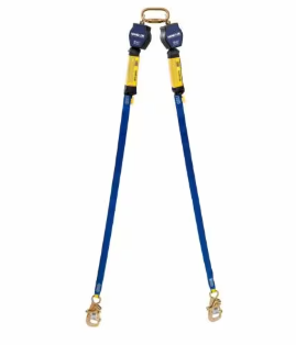 3M DBI-SALA Nano-Lok Tie-Back Twin-Leg Personal Self-Retracting Lifeline 3101373 Web 9 ft | Free Shipping and No Sales Tax