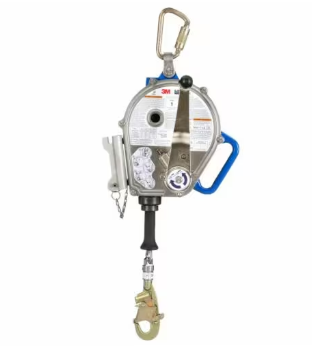 3M DBI-SALA 3400150 Sealed-Blok 3-Way Retrieval Self-Retracting Lifeline with Bracket  Stainless Steel Cable Snap Hook 50 ft | Free Shippng and No Sales Tax