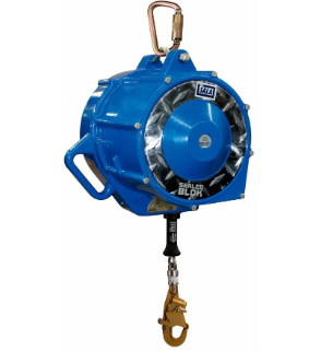 Blue and gold 3M DBI-SALA 3400650 Sealed-Blok Self-Retracting Lifeline Galvanized Cable 175 ft 