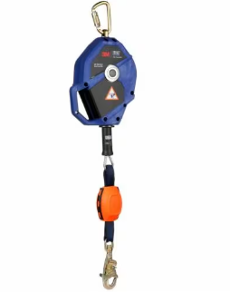 3M DBI-SALA Smart Lock Leading Edge Self-Retracting Lifeline 3503822 Galvanized Cable Blue 30 ft. 