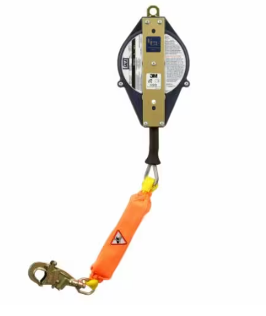 Black, orange, gold 3M DBI-SALA 3504500 Ultra-Lok Leading Edge Self-Retracting Lifeline Galvanized Cable 30 ft