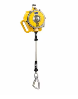 Yellow 3M DBI-SALA 3601490 Rollgliss Sealed Tension Limiter For Man-Riding Systems Stainless Steel Cable 23 ft