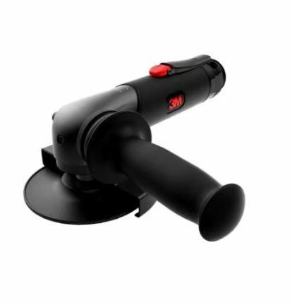 Black and red 3M 88566 Pneumatic Angle Grinder