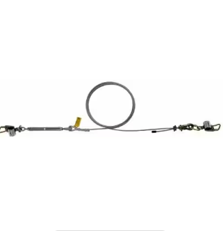 3M DBI-SALA 7403140 Multi-Span Horizontal Lifeline For Stanchions Galvanized Cable 140 ft