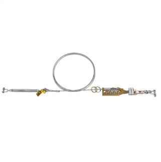 Gold and silver 3M DBI-SALA 7602020 Sayfline Cable Horizontal Lifeline System
