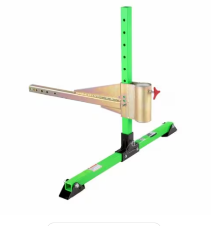 Green and gold 3M DBI-SALA 8510140 Confined Space Integrated Vehicle Hitch Mount Sleeve For 27.5 in Offset Davit Mast