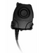 Black 3M™ PELTOR FL5035-02 Push-To-Talk (PTT) Adapter on white background