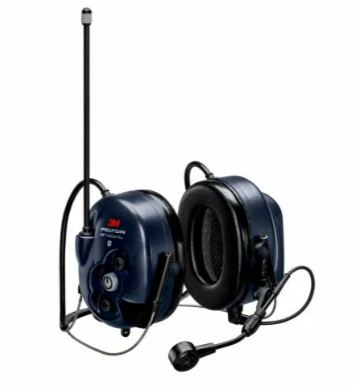 Black 3M PELTOR WS LiteCom Plus Headset MT73H7B4610WS6NA Neckband