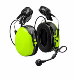 3M Peltor CH-3 Headset with PTT  MT74H52P3E-111 Hard Hat Mount See Discount