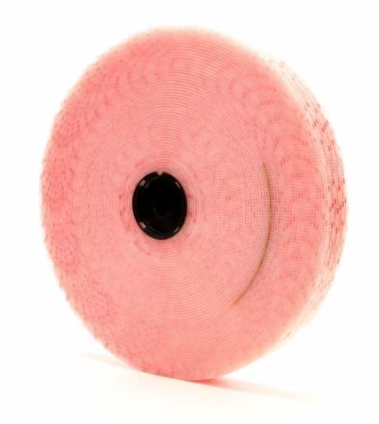 Coral color 3M Dual Lock Reclosable Fastener SJ3560 Clear 2 in x 50 yd Type 250