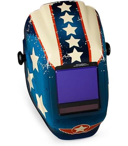 Jackson Safety 46118 HLX Welding Helmet TrueSight II Stars/Stripes 