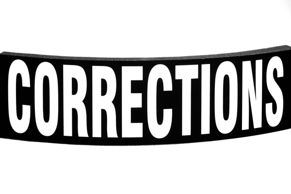 Paulson 5 Pack 5200712 CORRECTIONS Riot Shield Decal Model BS-LAB-C  5 pack