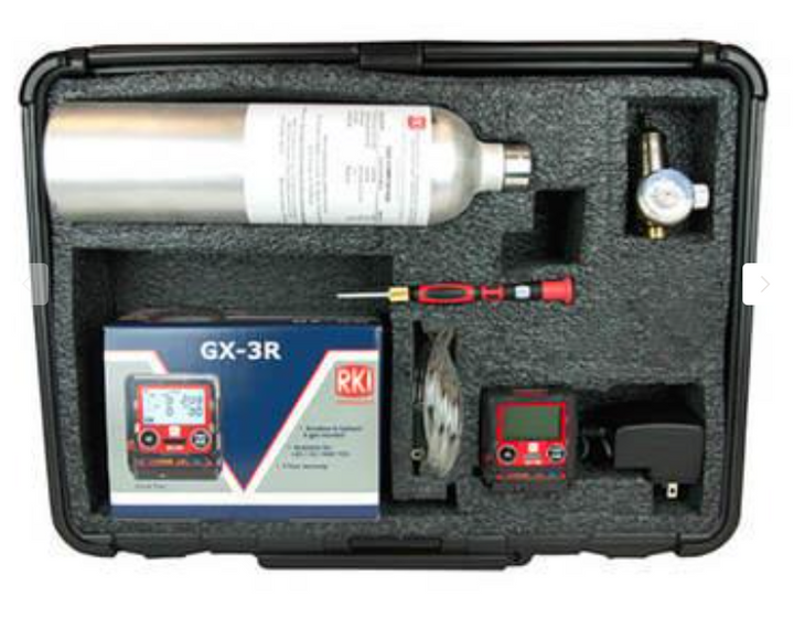 RKI Instruments 72-RA-C-56 GX-3R Confined Space 4 Gas Monitor 