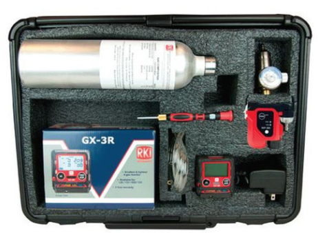 RKI Instruments 72-RA-C-59 GX-3R Confined Space 4 Gas Monitor