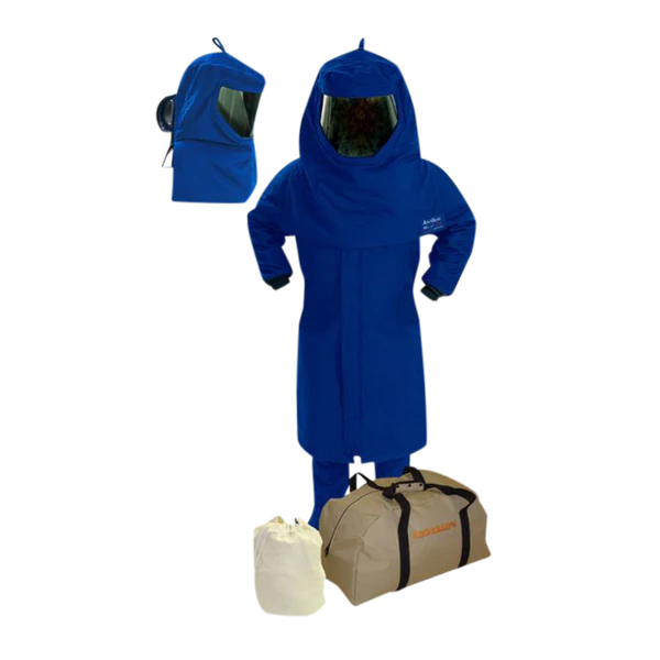 Steel Grip AGW40KA-CL 50" Coat, Leggings and Hood w/ Air Kit 