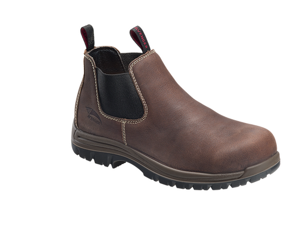 Avenger A7110 Men’s Foreman Romeo Brown Carbon Toe Work Boots