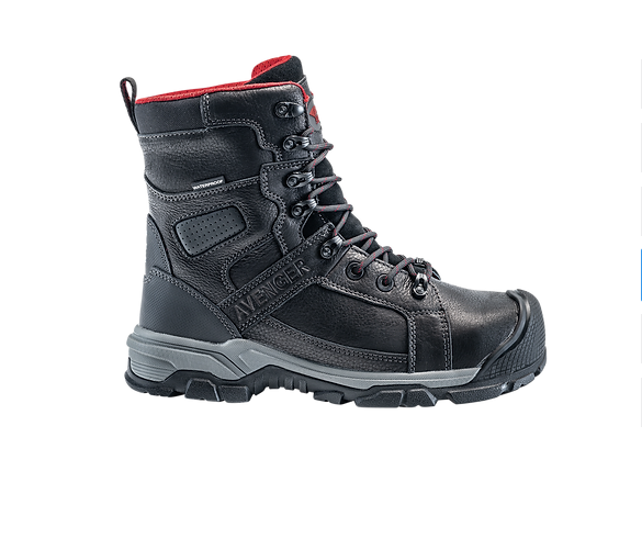 Avenger Surewerx A7335 Ripsaw 8” Waterproof Work Boots Black