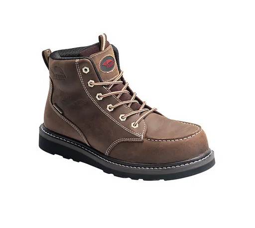 Avenger Surewerx A7509 Men’s Wedge Brown Carbon Toe Waterproof Boots