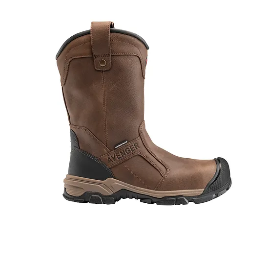 Avenger Surewerx A7830 Men’s Ripsaw Waterproof Brown Work Boots No Sales Tax anywhere