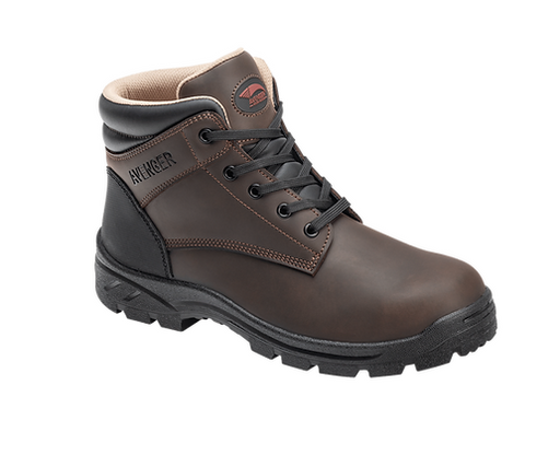 Avenger Surewerx A8001 Builder Steel Toe Brown Work Boot 