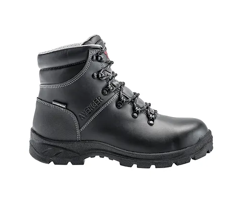 Avenger Surewerx A8224 Steel Toe Black BUILDER Work Boot No Tax