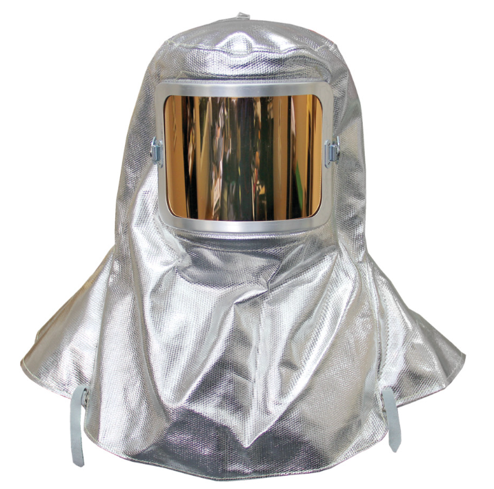 Chicago Protective Mechanix Wear 0647-ACX10 Hood 7” X 11” Window 10 oz Aluminized CarbonX