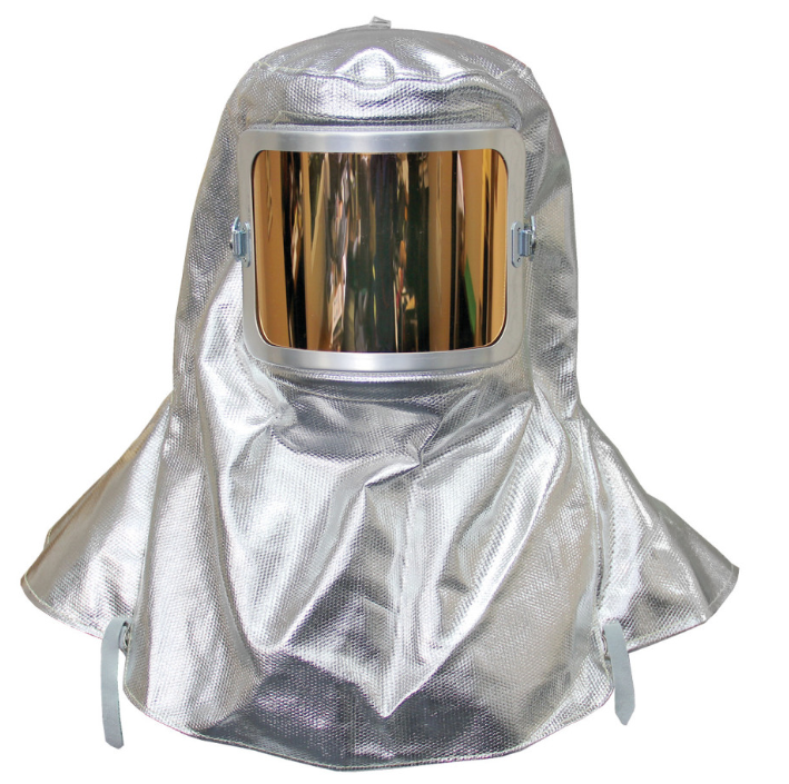 Chicago Protective Mechanix Wear 0647-AKV Hood Aluminized 19 oz Para Aramid Blend 7” X 11” Window