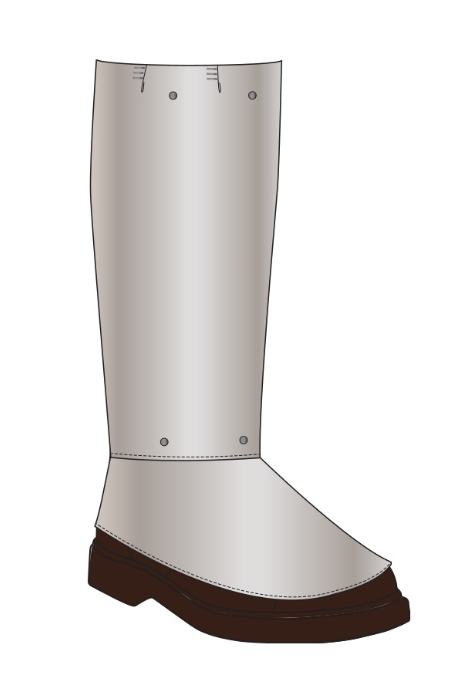 Chicago Protective Apparel 300-ACK Standard Spring Leggings 19 oz Aluminized Carbon Kevlar