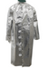 Silver Chicago Protective Apparel 603-ACK Aluminized Carbon Kevlar (Style A) 50” Heat Resistive Coat on white background